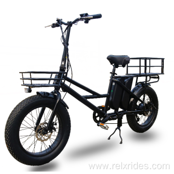 100km range heavy duty 2 batteries electric bicycle